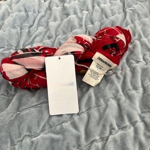 Zadig & Voltaire Delta Vioer Scarf NEW